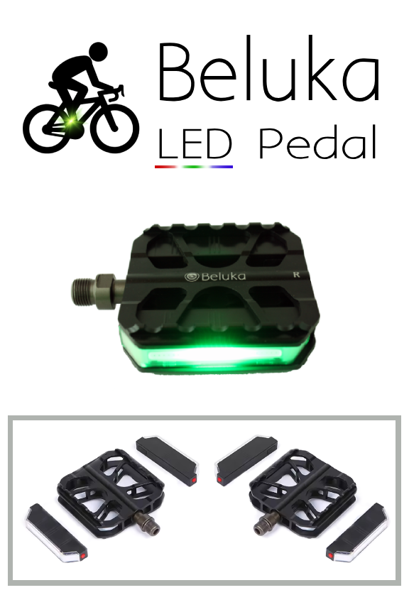 Beluka Cycling LED Pedal
